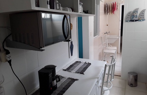 Jardim Vitoria Apartment | Enseada/Aquário- 3 BLOCKS FROM ENSEADA BEACH- 2 bedrooms- 2 bathrooms-1 parking space