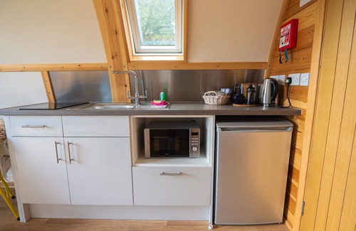Leven Cabin | Ensuite Glamping Cabin with Swedish Wood Fired Tub