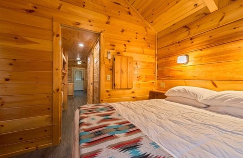 Bryan Cabin | Ensuring a Very Comfortable & Memorable Stay! Full Kitchen, Pool, Pets Allowed