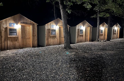 Hatfield RV Rental | Entire Campground - All 10 Cabins for Events and Overnights. Up to 40 Guests.
