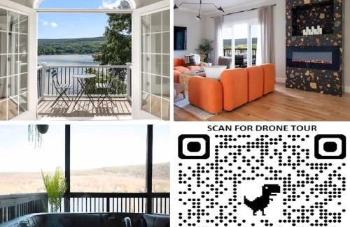 Greenwood Lake Villa | Entire Lakeview Villa, Hot Tub, Firepit, Stunning Cliff Views