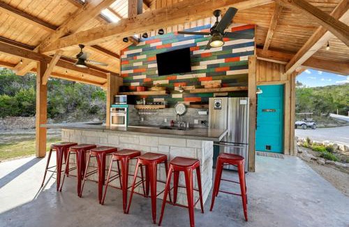 Dripping Springs House | Entire Property Rental for Large Groups Sleeping 40+ Guests with Pool and Fire Pit in Texas Hill Country near Austin, Texas