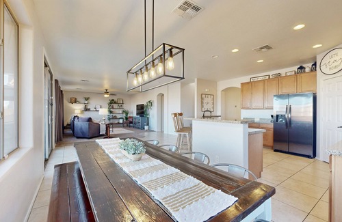 Laveen Village House | Epic home with in-ground pool, hot tub, game room, and firepit