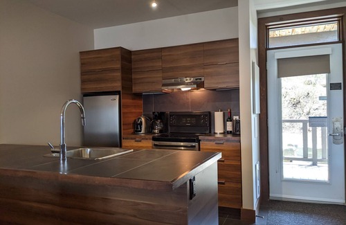 Lac Superieur Village Condo | Escapade Bonheur-condo Deluxe 1 Ch.-bord de L'eau