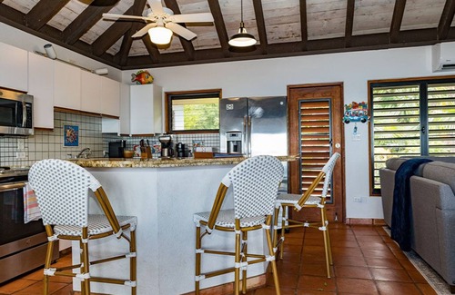 Spanish Town Villa | Escape to Paradise in This Luxury Rental Villa on Mahoe Bay.
