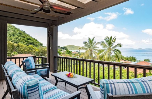 Spanish Town Villa | Escape to Paradise in This Luxury Rental Villa on Mahoe Bay.