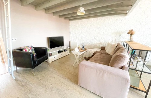 Cimadevilla Apartment | Espacioso ático en Cimadevilla - Casco histórico y vistas al mar