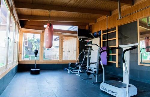 Nuevo Baztan House | Estudio Moderno Piscina Barbacoa Parejas Amigos Gym Sauna