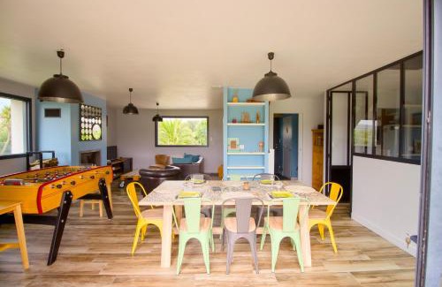 Le Rozel House | Evasion entre Mer et Campagne avec Babyfoot et terrain de pétanque, 3 chambres, cheminée - Intendance Luxury Host