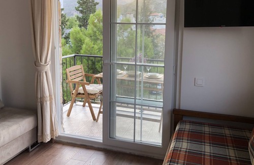 Datca City Center Condo | evdatca, Üst Kat, 1+1 Daire