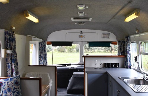 Northland House | Evi the school bus at Oromahoe Downs Farm