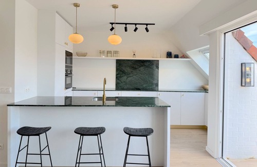 Knokke Apartment | Exceptional Retro Design Triplex Near the sea
