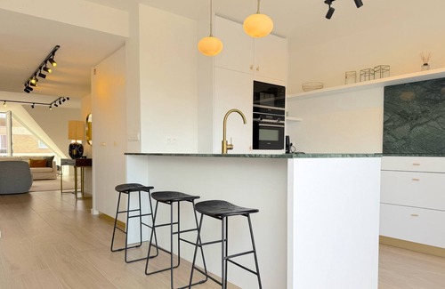 Knokke Apartment | Exceptional Retro Design Triplex Near the sea