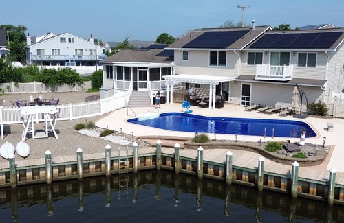 Bayville House | Exceptional waterview house, pool, 2-min walk to Ocean Gate beach!