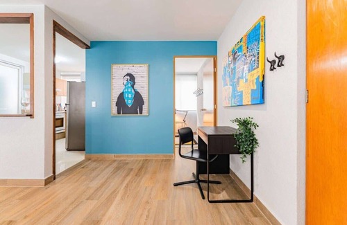 Colonia Roma Condo | Exciting Central Roma Condo, Parque Mexico 550m!