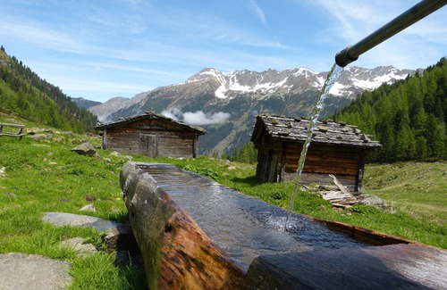 Rasun Anterselva Ski Chalet | Exclusive Chalet in front of majestic mountain landscape