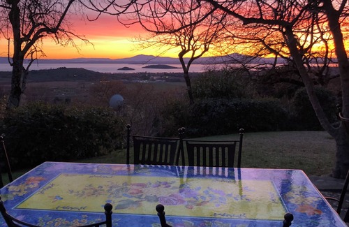 Passignano sul Trasimeno Villa | Exclusive hideaway nestled in woods with stunning lakeview Tuscany/Umbria border
