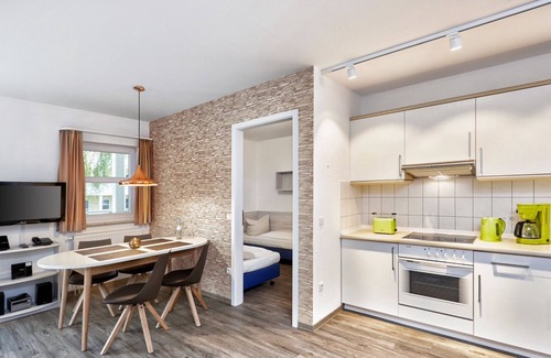 Koserow Apartment | EXCLUSIVE vacation apartment with its own sauna, whirlpool and partial fireplace