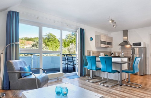 Koserow Apartment | EXCLUSIVE vacation apartment with its own sauna, whirlpool and partial fireplace