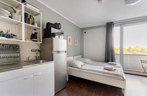 Tannenbusch Apartment | Exklusiv Küche Office Streaming Minibar