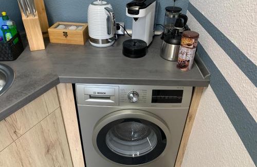 Perleberg Apartment | Exklusive Stadtwohnung am Elbradweg: Best-Preis-FEWO Rathausblick 1 für max. 3 Pers. inkl. WLAN, Prime Video & Self Check-In