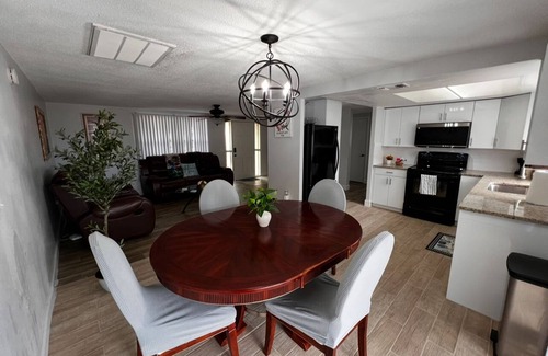 Bayonet Point House | Explore beaches & springs from this comfy 2BR—WiFi, patio, great location.