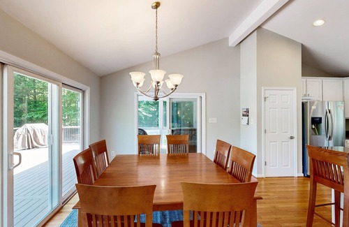 Bumpass House | Exquisite dog-friendly home with kayaks, pool table, hot tub, & washer/dryer