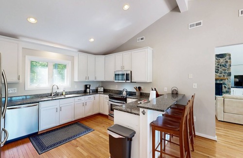 Bumpass House | Exquisite dog-friendly home with kayaks, pool table, hot tub, & washer/dryer
