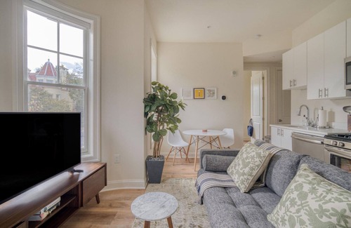 Dupont Circle Apartment | Exquisite Dupont Circle 1BR w/W/D, nr Metro Station, by Blueground