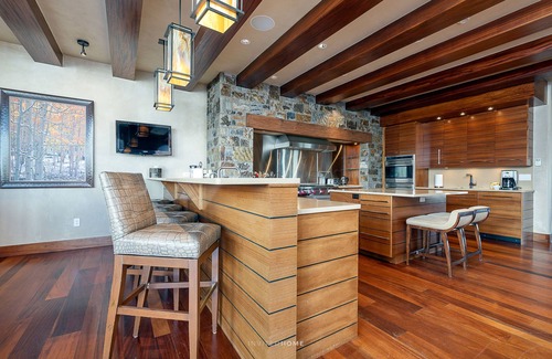 Mountain Village House | Extraordinary Winter Villa by InvitedHome | Sweeping Views, Hot Tub, Walk To Ski