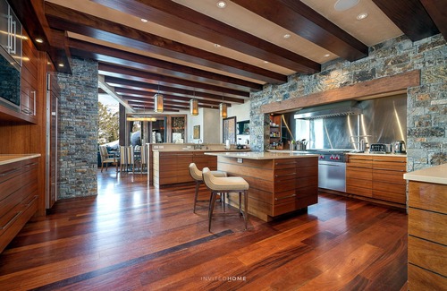 Mountain Village House | Extraordinary Winter Villa by InvitedHome | Sweeping Views, Hot Tub, Walk To Ski