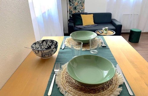 Mulhouse Apartment | F1 tout équipé proche Tram - Jungle