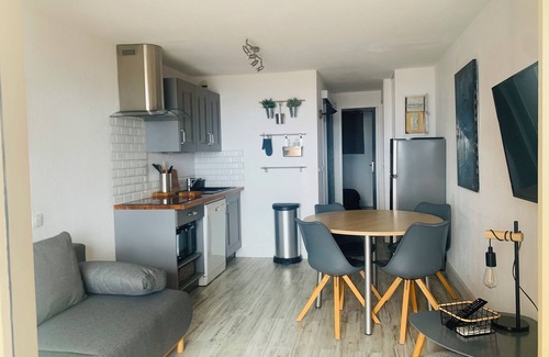 Theoule-Superieur Apartment | F2 beautiful air-conditioned sea view in theoule sur mer alpes maritimes