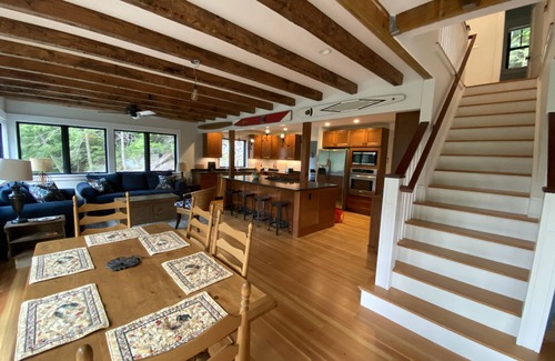 New Preston House | Fabulous year round waterfront retreat on Lake Waramaug