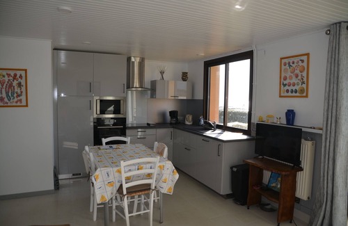 Saint-Michel-Chef-Chef House | Face beautiful panoramic sea beach Saint Brevin house 6 p, garden, wifi