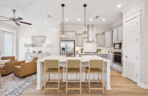 Panama City Beach House | Fall on 30A: Heated Pool, New Remodel, Golf Cart + Bikes