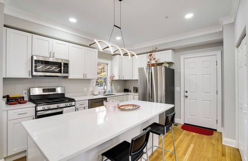 Seven Corners House | Family Escape near DC: King Suite 5 beds, 4 br/2.5ba, 3rd Floor Game Tables