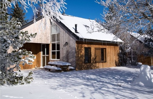 Saint-Denis-en-Margeride Ski Chalet | Family chalet for 6 people in a pine forest at Les Bouviers in Lozère.