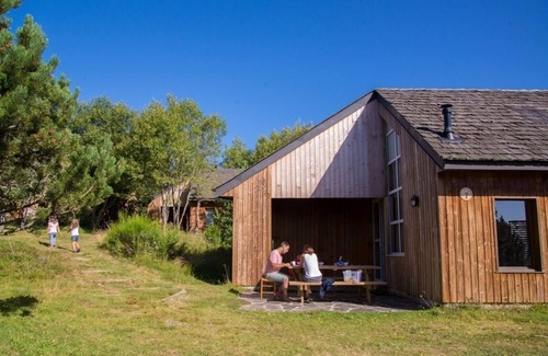 Saint-Denis-en-Margeride Ski Chalet | Family chalet for 6 people in a pine forest at Les Bouviers in Lozère.