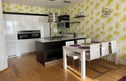 Nivy Apartment | Family friendly 2-bedroom apartment in Bratislava with WiFi next to TIPOS ARENA