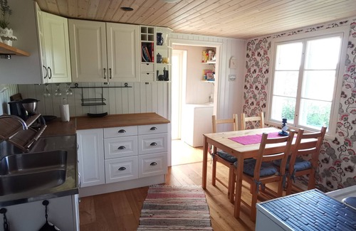 Tofta House | Family friendly red Sweden house, right by the sea between forest and meadow