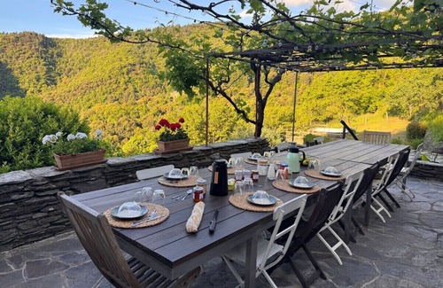 Ventalon-en-Cevennes House | Family Room, "La Ribambelle" – Spa and Pool Access