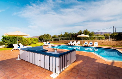 Milatos Villa | Family villa with private pool , sea views, Crete