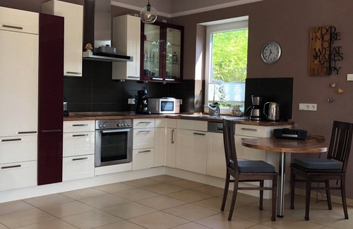 Piesport Apartment | Fantastic apartment directly on the Moselle, ground floor, large terrace, parking lot at the house.