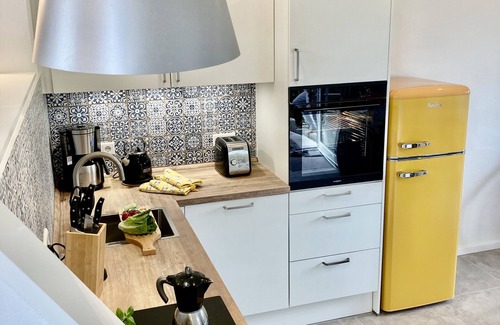 Bockholm House | Fantastic fenced semi-detached house close to the beach