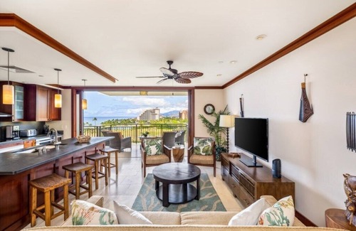 Ko Olina Condo | Fantastic Ocean View - Ocean/Beach front condo at Beach Villas B806