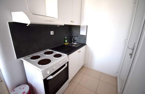 Glastros Apartment | Fantastic studio apartment for 2 people with kitchen and balcony with a view.