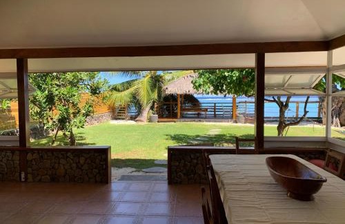 Tahiti Villa | Fare Hotu Punaauia bord de mer