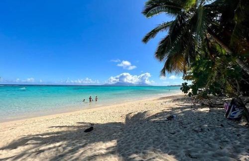Punaauia House | Fare Oa'oa - Polynesian Bungalow w Beach Access