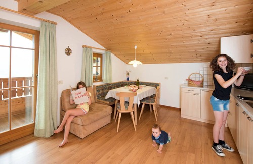 Fie allo Sciliar Apartment | Farm holidays with friendly animals animals welcome